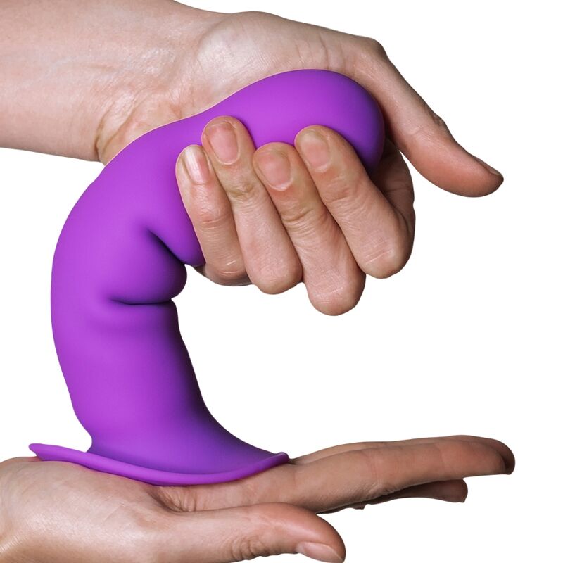 Dildo, Adrien Lastic - Hitsens 3, Densitate Dubla Silexpan, 18.2 CM x 4.3 CM Violet
